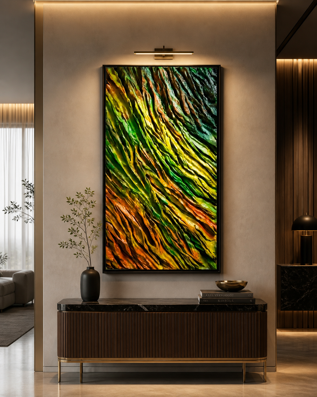 Living Terrain – 3D Thermocol Wall Art