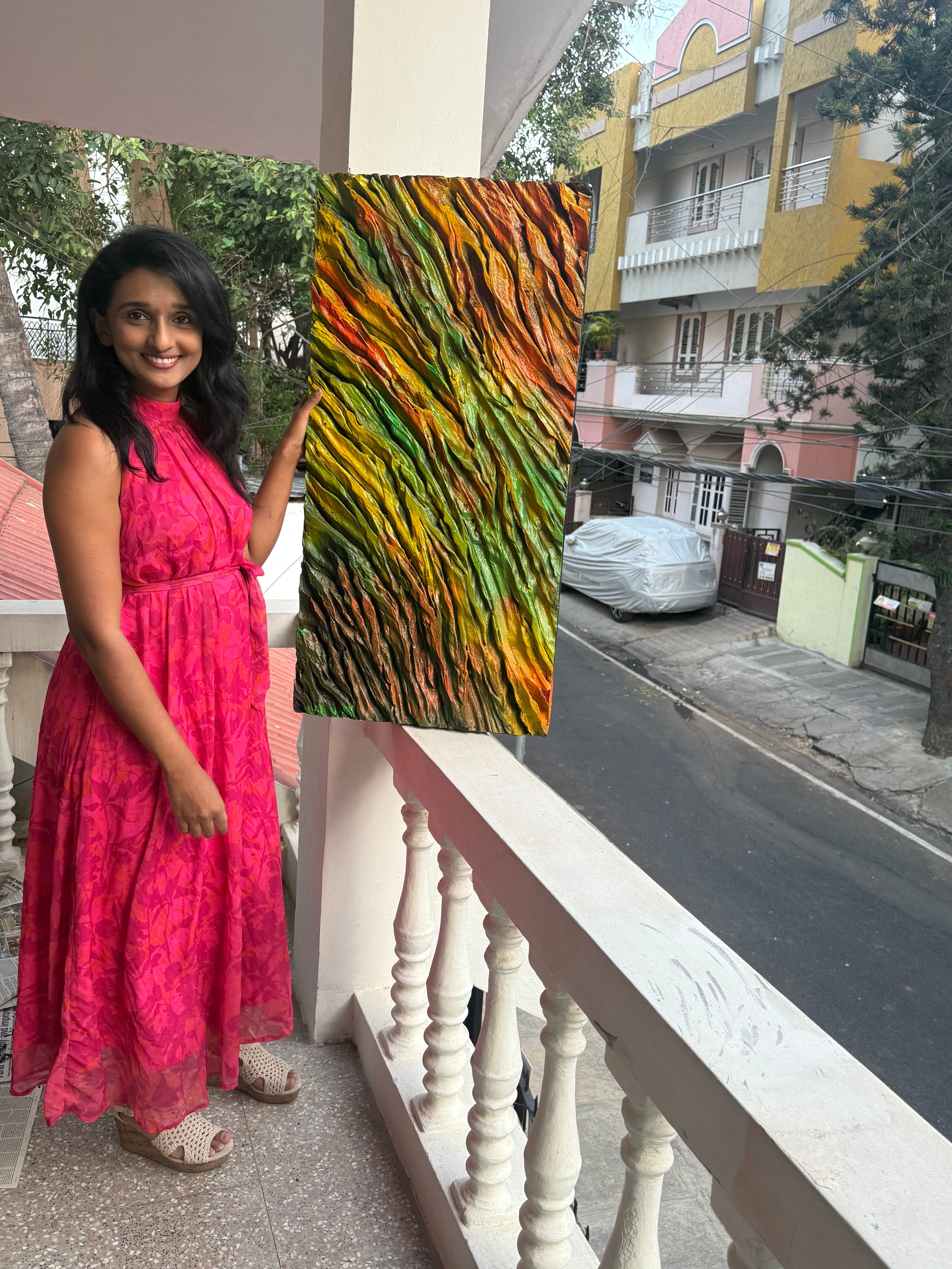 Living Terrain – 3D Thermocol Wall Art