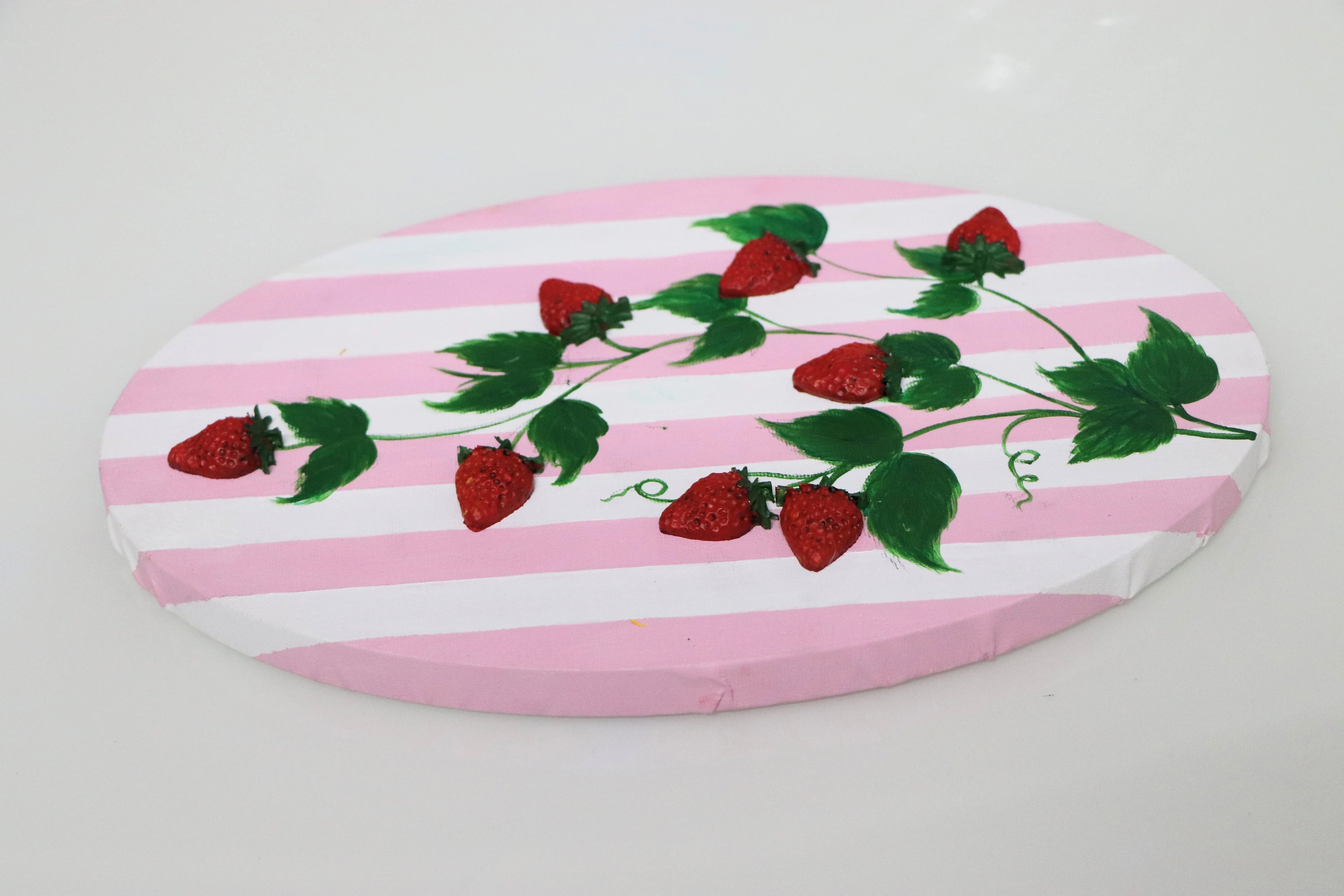 3 D Strawberry Artwork