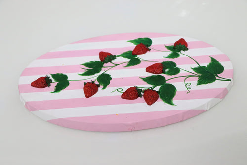 3 D Strawberry Artwork